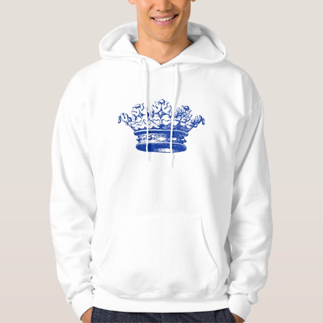 Moletom Vintage Crown - Marinho (Frente)