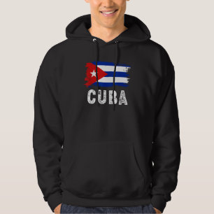 Moletom Vintage Cuba: Bandeira do Orgulho Familiar Cubano