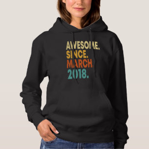 Moletom Vintage de 5 anos março de 2018 5 Birthday Boy
