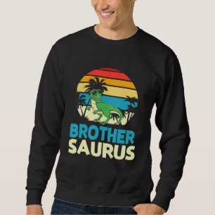 Moletom Vintage Dinossaur Dançando Feliz Irmão Surus Couve