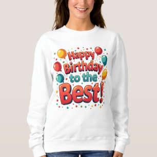 Moletom Vintage Felicitações de Felicidades Motivacionais