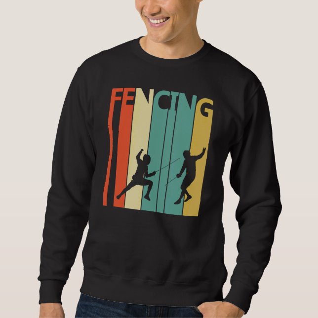 Moletom Vintage Fencing Sport (Frente)