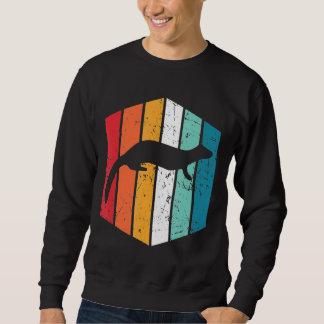 Moletom Vintage Ferre Para Animal Retro Ferret