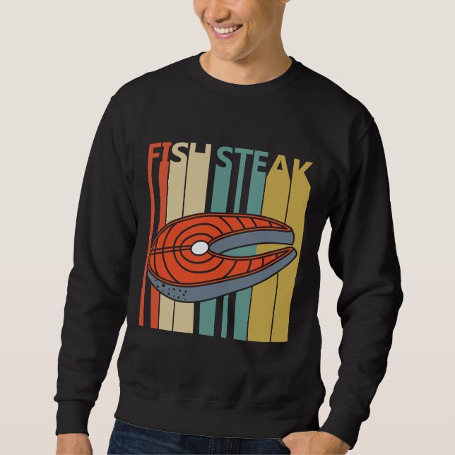 Moletom Vintage Fish Steak (Frente)