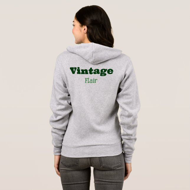 Moletom Vintage Flair T-Shirt (Parte Traseira Completa)