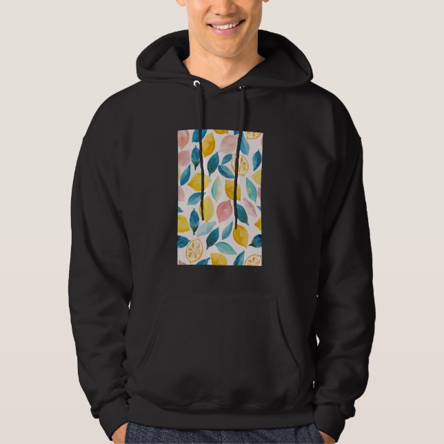 Moletom Vintage Fruta Patterno Art Lemon (Frente)