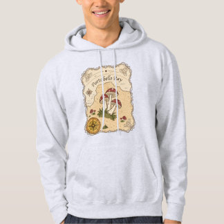 Moletom Vintage Fungi Fantasy Map Shirt - Jornada Através