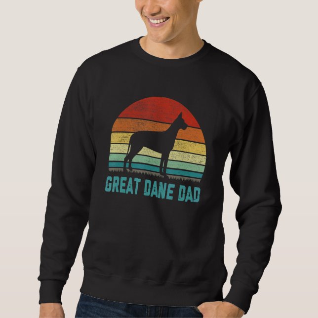 Moletom Vintage Great Dane Dad  Dog (Frente)