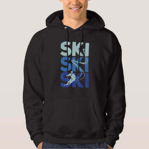 Moletom Vintage Ice Skiier Snow Shreding Slopes Win