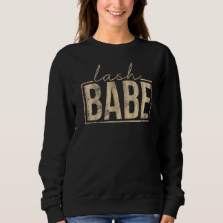 Moletom Vintage Lash Babe Lash Tech Lash Artist Lash Babe