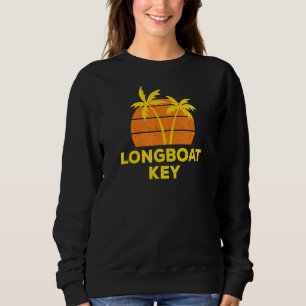 Moletom Vintage Longboat Key Florida Retro