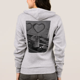 Moletom Vintage Love Black and White