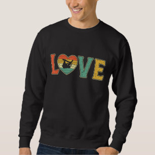 Moletom Vintage Love Sloth Retro 70s 80s Heart Fazenda Ani