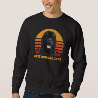 Moletom Vintage Melhor Pai De Cachorro Da Terra Nova Algum