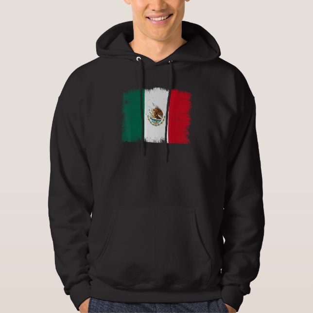 Moletom Vintage Mexico Flag Mexican Independence Day (Frente)