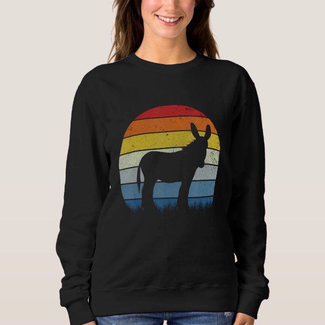 Moletom Vintage mule donkey (Frente)