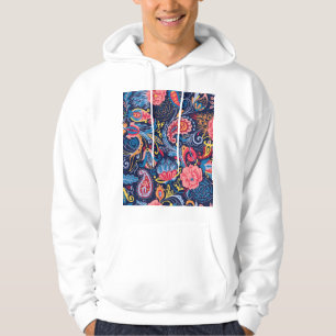 Moletom Vintage Paisley Seamless Pattern Design