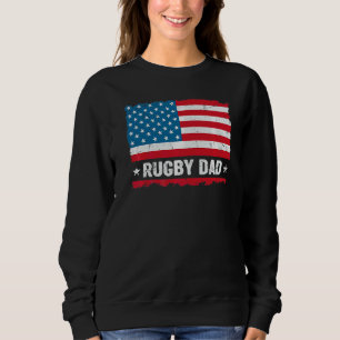 Moletom Vintage Patriot do Bandeira Americano do Pai de Ru