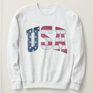 Moletom Vintage Patriotic American Sweatshirt, Retro EUA