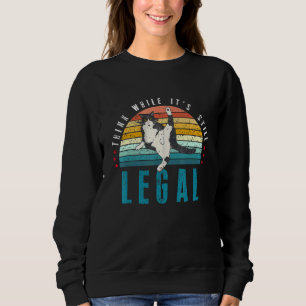 Moletom Vintage pensa enquanto ainda é legal para homens n