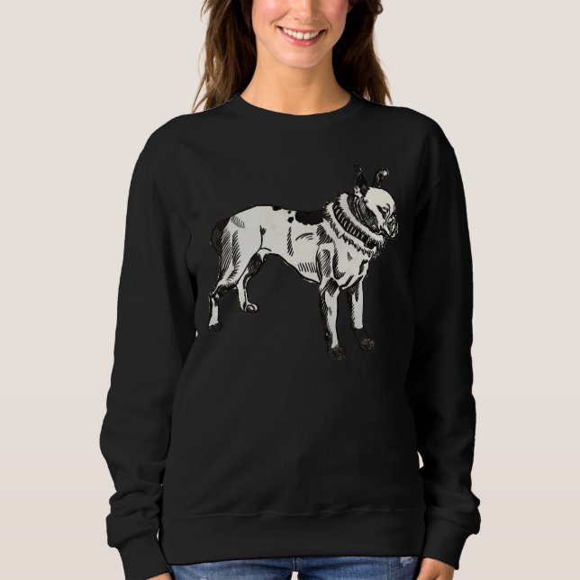 Moletom Vintage Pitbull Terrier (Frente)