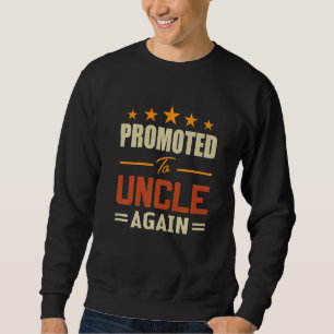 Moletom Vintage Promovido a Tio Novamente