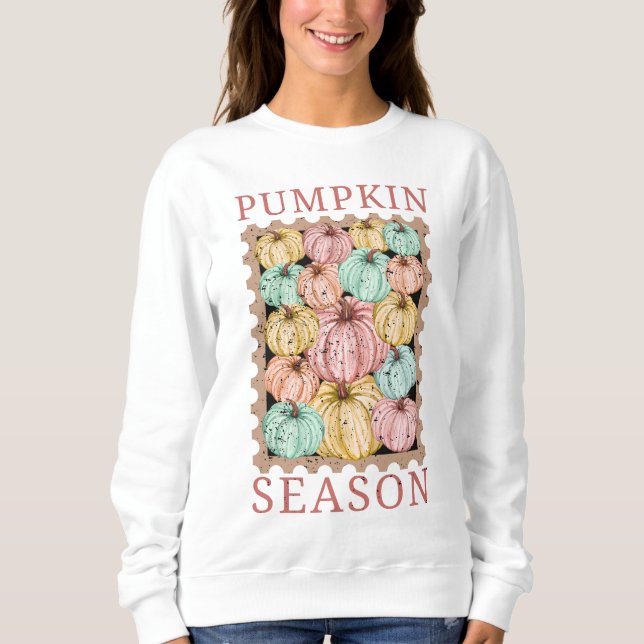Moletom Vintage Pumpkin Season (Frente)