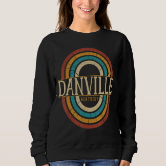 Moletom Vintage Retro Danville Kentucky KY Women Men Souve