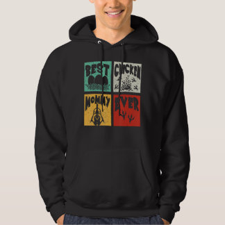 Moletom Vintage Retro Melhor Mãe de Frango de Todos os Tem