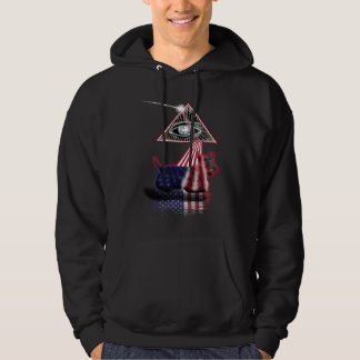 Moletom Vintage Retro Prisma Bandeira dos EUA Patterdale T