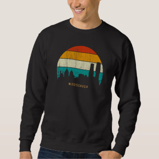 Moletom Vintage Retro Style Canada skyline cityscape Missi