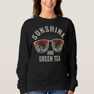 Moletom Vintage Retro Sunshine E Green Tea Summer 2