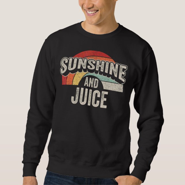 Moletom Vintage Retro Sunshine E Juice Summer 3 (Frente)