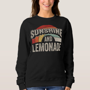 Moletom Vintage Retro Sunshine E Lemonade Verão 8