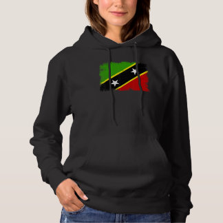 Moletom Vintage Saint Kitts and Nevis Flag Kittitian Nevis