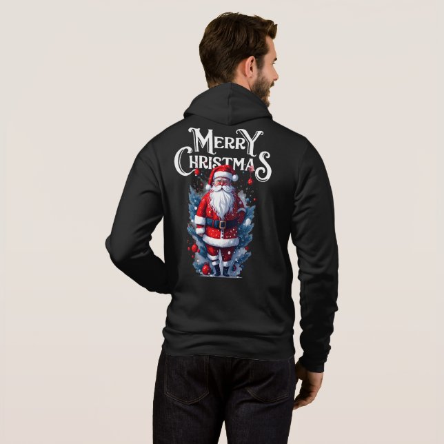 Moletom Vintage Santa Claus (Parte Traseira Completa)