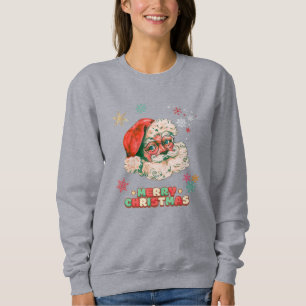 Moletom Vintage Santa Clause Feliz Natal