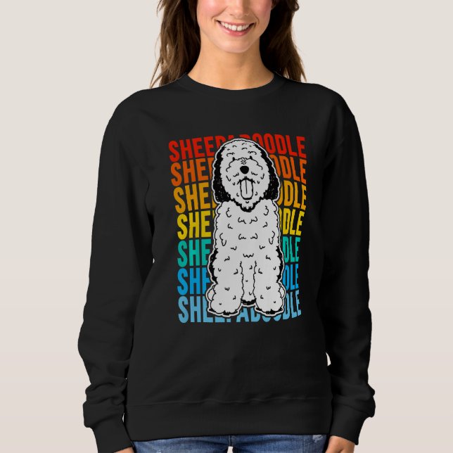 Moletom Vintage Sheepadoodle Premium (Frente)