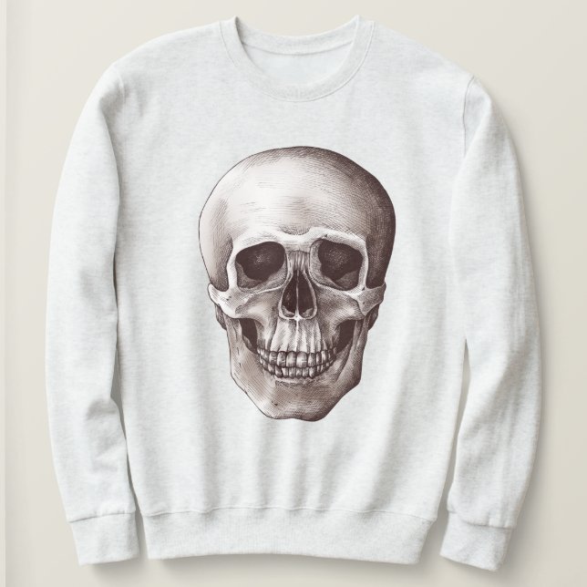 Moletom Vintage Skull (Frente do Design)