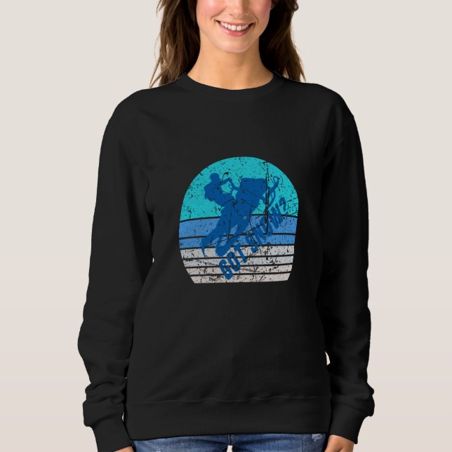 Moletom Vintage Snowmobiling (Frente)