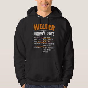 Moletom Vintage Soldadura Funny Welder Taxa Horária
