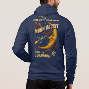 Moletom Vintage Space Hoodie (Marinho)