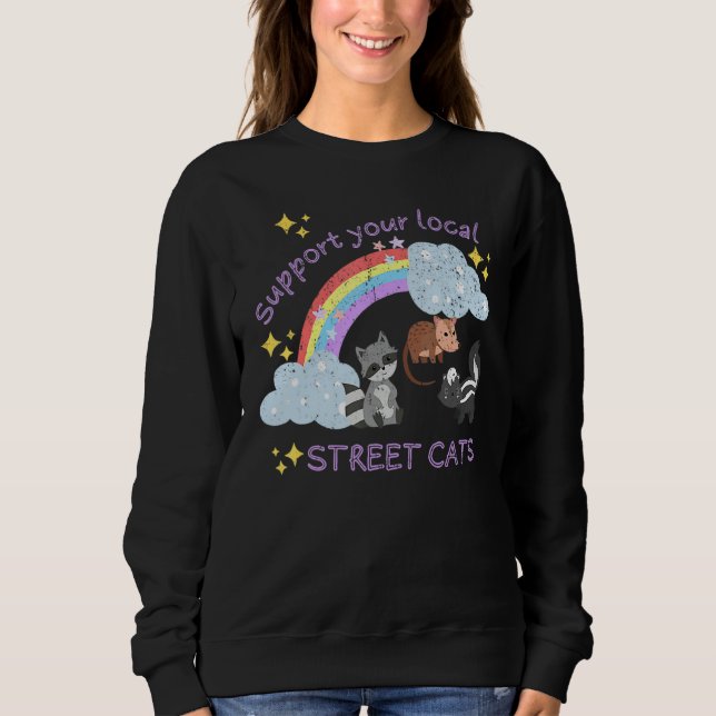 Moletom Vintage Street Cats (Frente)
