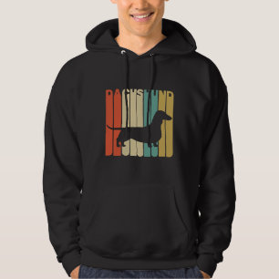 Moletom Vintage Style Dachshund Silhouette