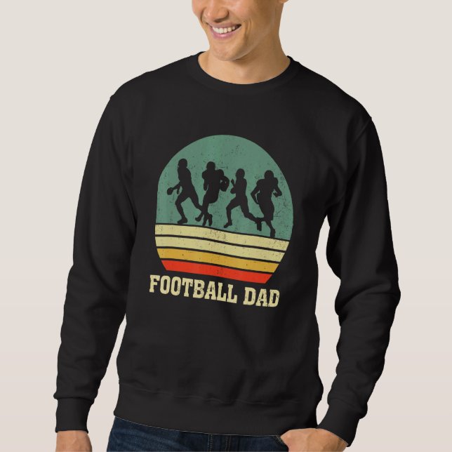 Moletom Vintage Sunset Futebol Pai Game Day Padre (Frente)