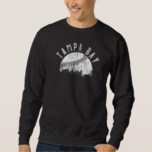 Moletom Vintage Tampa Bay Florida Skyline Roupa