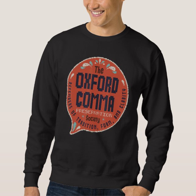 Moletom Vintage Team Oxford Comma (Frente)