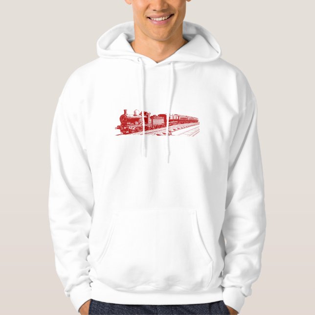 Moletom Vintage Train - Ruby (Frente)