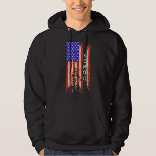 Moletom Vintage U, American Flag Kendo Aikido Shinai Swor