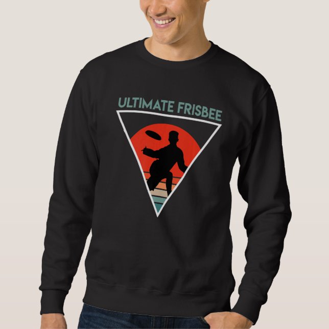 Moletom Vintage Ultimate Frisbee Retro (Frente)